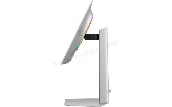 SAMSUNG S27DG600SU - Vue de profil bascul&eacute; vers l'arri&egrave;re