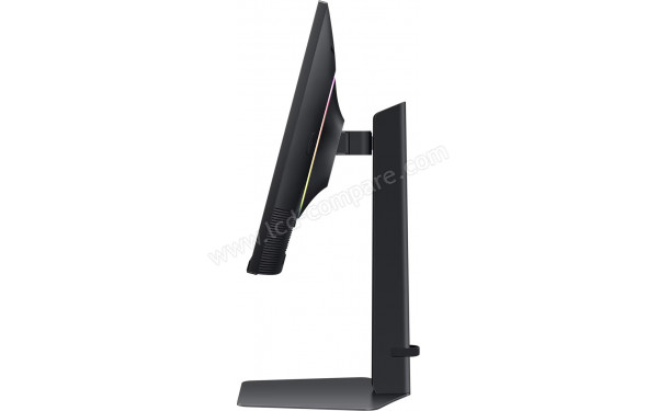 SAMSUNG LS27DG702EUXDU - Vue de profil bascul&eacute; vers l'arri&egrave;re