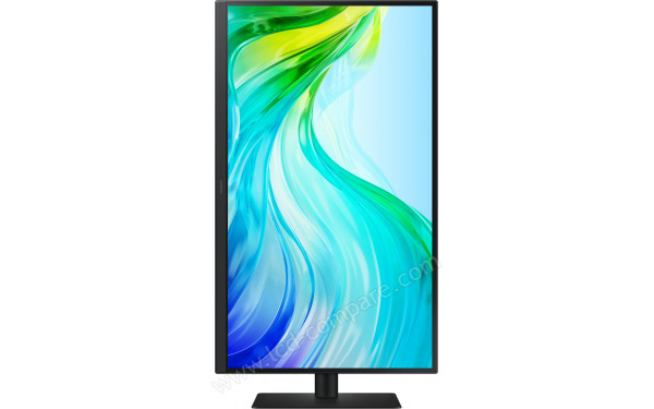 SAMSUNG S27F612EAU - Vue de face en mode portrait