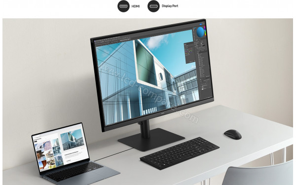 SAMSUNG S27F614EAU - Mise en situation