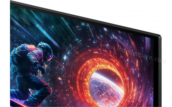 SAMSUNG LS27FG502SUXEN - Zoom sur le coin sup&eacute;rieur droit