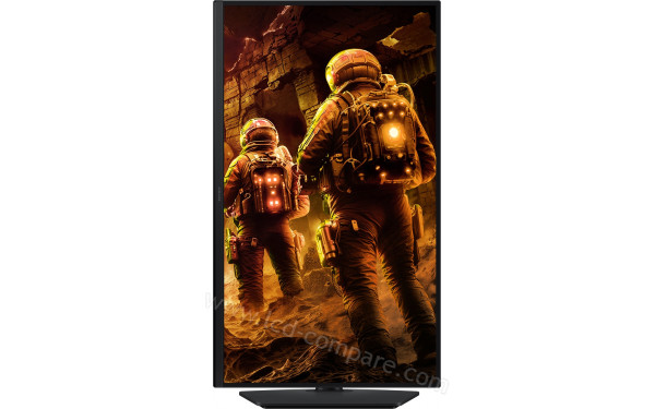 SAMSUNG LS27FG506EUXEN - Vue de face en mode portrait