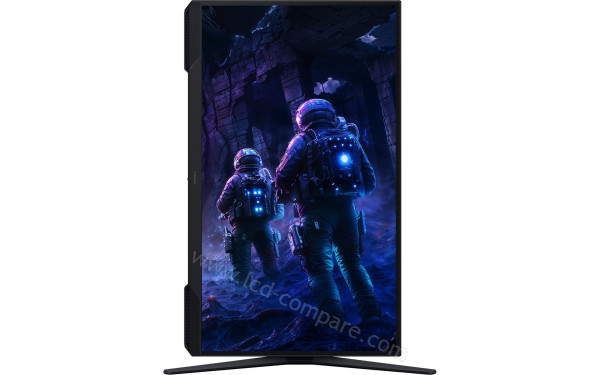 SAMSUNG LS27FG510EUXEN - Vue de face en mode portrait