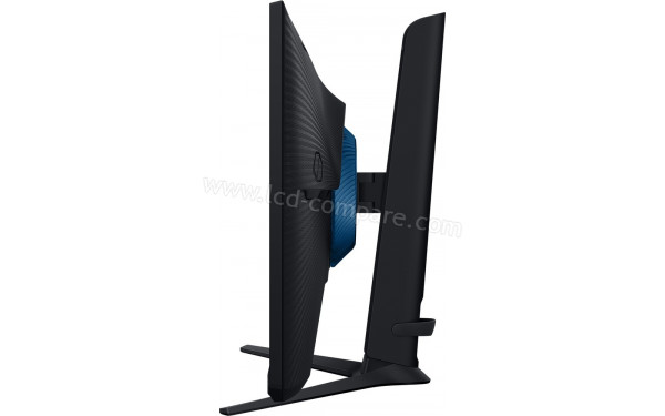 SAMSUNG LS27FG512EUXEN - Vue de profil bascul&eacute; vers l'arri&egrave;re