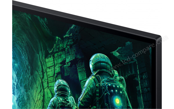 SAMSUNG LS27FG530EUXEN - Zoom sur le coin sup&eacute;rieur droit