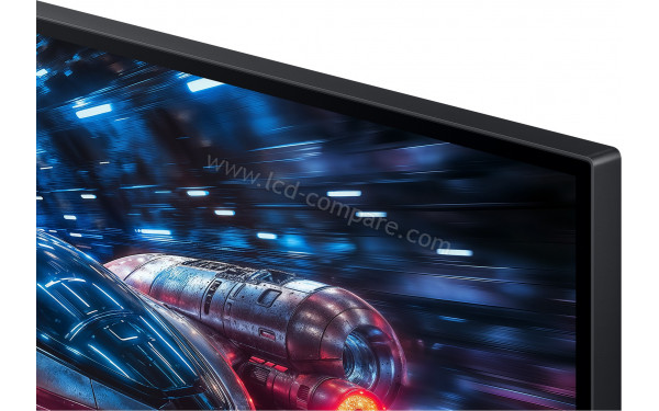 SAMSUNG LS27FG702EUXEN - Zoom sur le coin sup&eacute;rieur droit