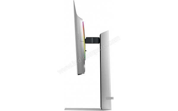 SAMSUNG LS27FG810SUXXU - Vue de profil bascul&eacute; vers l'avant