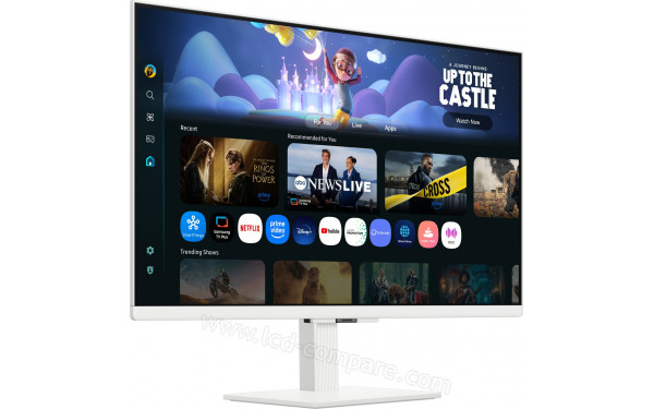 SAMSUNG LS27FM501EUXEN - Vue 3/4 gauche