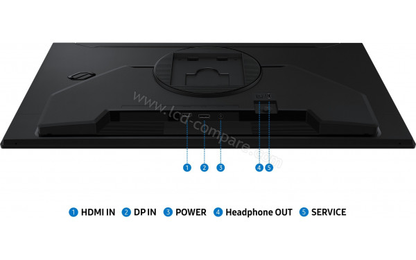 SAMSUNG LS27HG402EUXEN - Connectiques