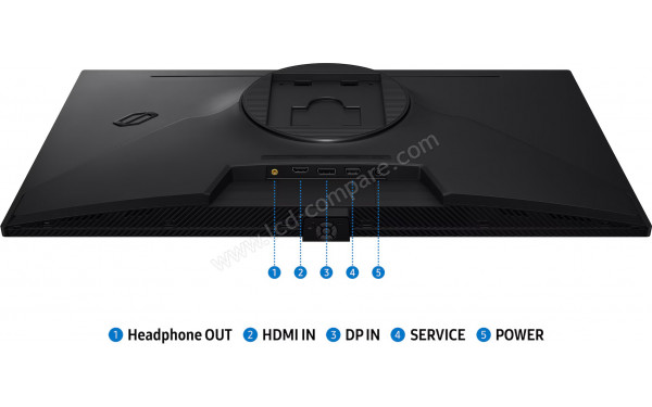 SAMSUNG LS27HG612SUXEN - Connectiques