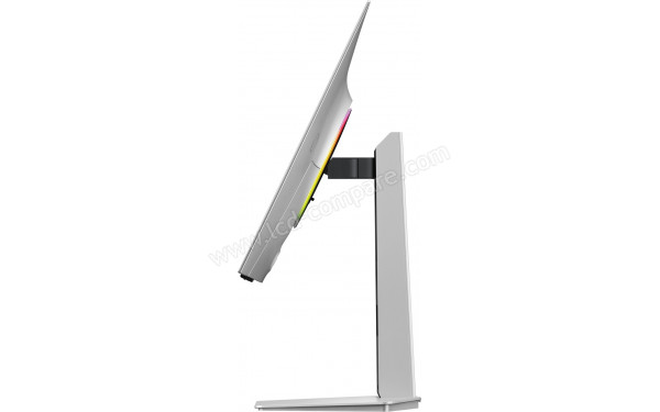 SAMSUNG LS27HG802SUXEN - Vue de profil bascul&eacute; vers l'arri&egrave;re