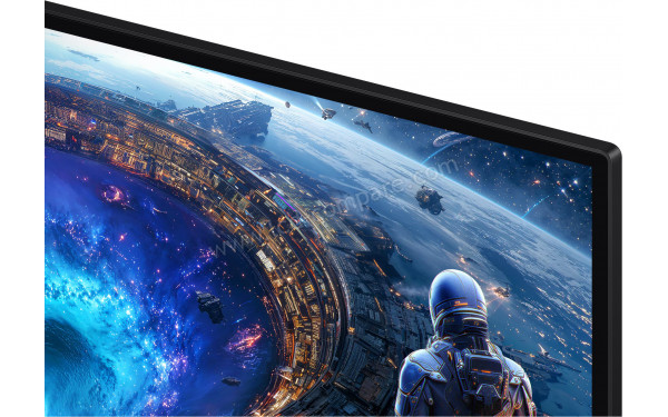 SAMSUNG LS27HG806EFXEN - Zoom sur le coin sup&eacute;rieur droit