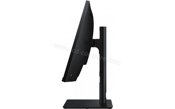 SAMSUNG S27R650FDR - Vue de profil bascul&eacute; vers l'arri&egrave;re