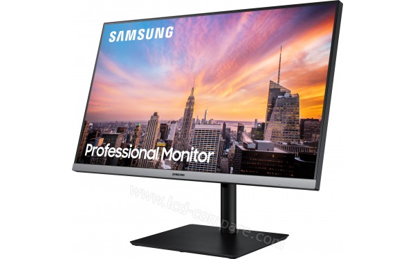 SAMSUNG S27R650FDR - Vue 3/4 bascul&eacute;