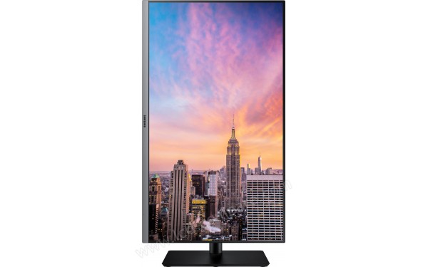 SAMSUNG S27R650FDR - Vue de face en mode portrait