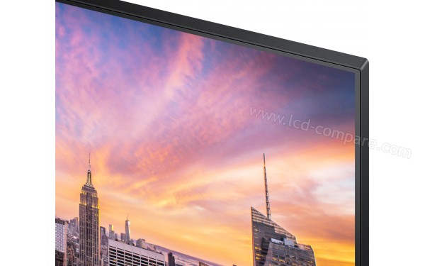 SAMSUNG S27R650FDR - Zoom sur le coin sup&eacute;rieur droit