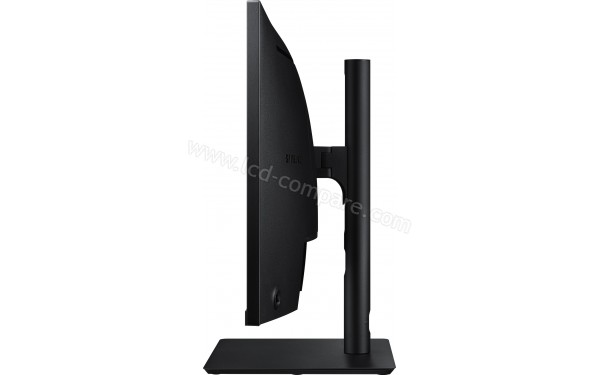 SAMSUNG S27R650FDU - Vue de profil bas
