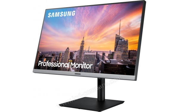 SAMSUNG S27R652FDR - Vue 3/4 droite bascul&eacute;