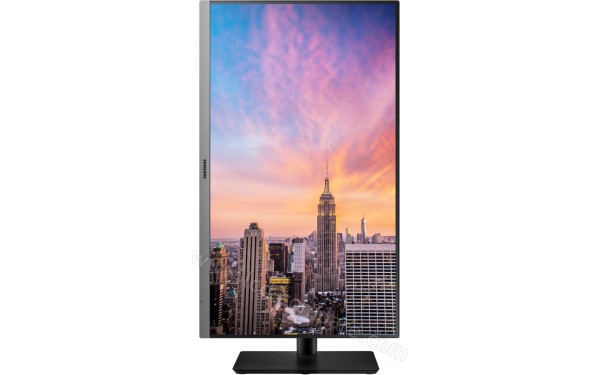 SAMSUNG S27R652FDR - Vue de face en mode portrait