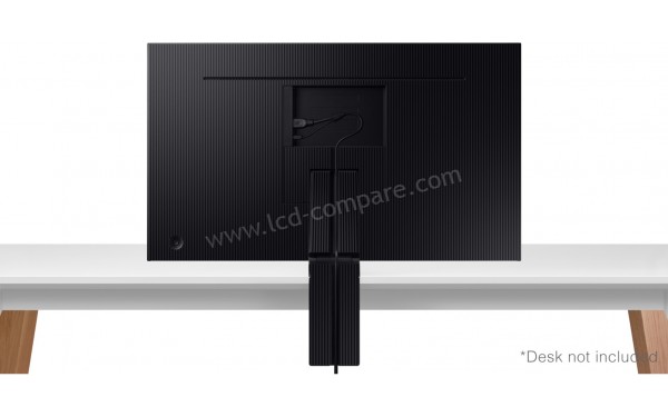 SAMSUNG S27R754Q - Vue de l'arri&egrave;re surbaiss&eacute;