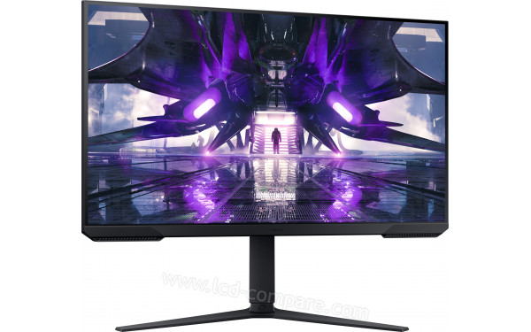 SAMSUNG S32AG324NU - Vue 3/4 gauche