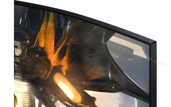 SAMSUNG S32AG550EP - Zoom sur le coin sup&eacute;rieur droit