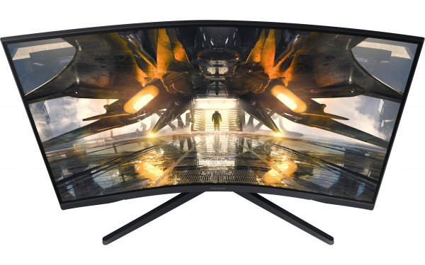 SAMSUNG LS32AG550EPXXU - Vue en plong&eacute;e