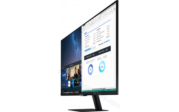 SAMSUNG S32AM700PR - Vue 3/4 droite