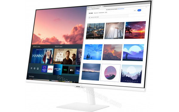 SAMSUNG S32AM703UU - Vue 3/4 droite
