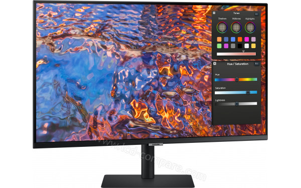 SAMSUNG LS32B800PXPXXU - Vue 3/4 gauche