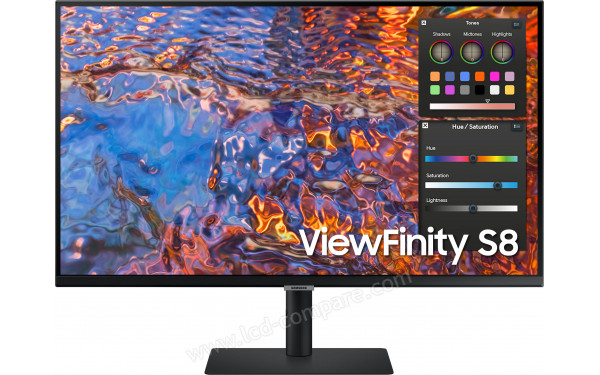 SAMSUNG LS32B800PXPXXU - Vue 3/4 gauche