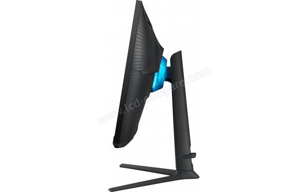 SAMSUNG LS32BG700EUXXU - Vue de profil bascul&eacute; vers l'arri&egrave;re