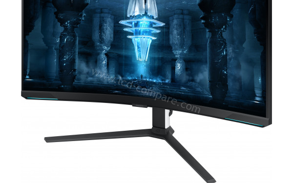 SAMSUNG LS32BG850NUXXU - Zoom sur la partie basse