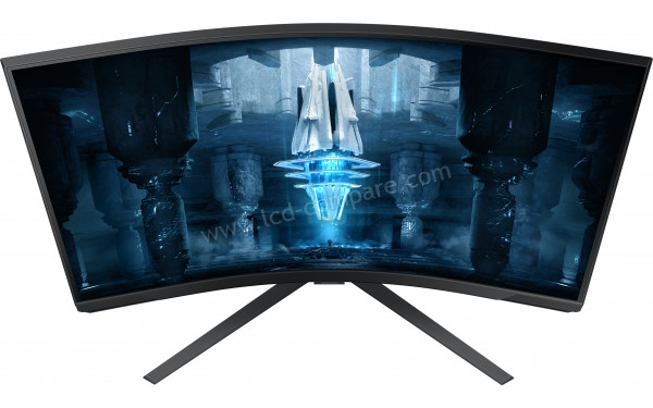 SAMSUNG LS32BG850NUXXU - Vue en plong&eacute;e