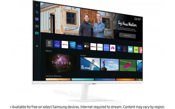 SAMSUNG S32BM501EU - Vue 3/4 gauche