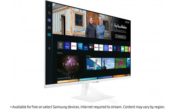 SAMSUNG S32BM501EU - Vue 3/4 gauche