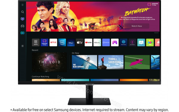 SAMSUNG LS32BM700UPXXU - Vue de face