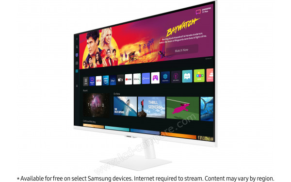 SAMSUNG S32BM701UP - Vue 3/4 droite