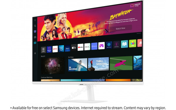 SAMSUNG LS32BM701UPXXU - Vue 3/4 droite