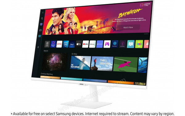 SAMSUNG S32BM701UU - Vue 3/4 droite