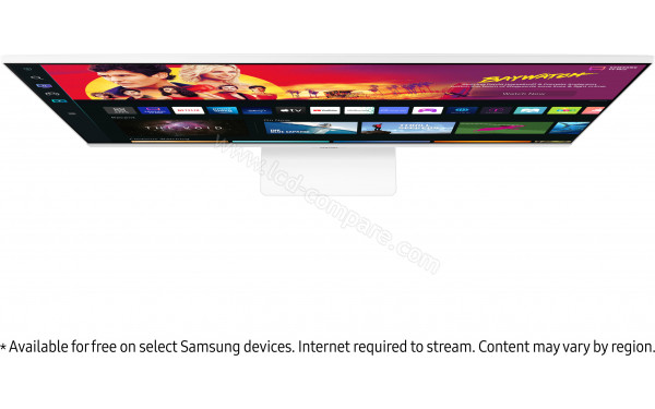 SAMSUNG S32BM701UU - Vue du dessus