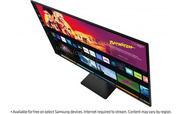 SAMSUNG S32BM702UP - Vue en plong&eacute;e