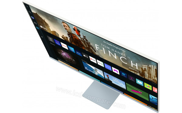 SAMSUNG S32BM80BUU - Vue en plong&eacute;e