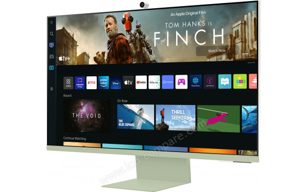 SAMSUNG S32BM80GUU - Vue 3/4 droite