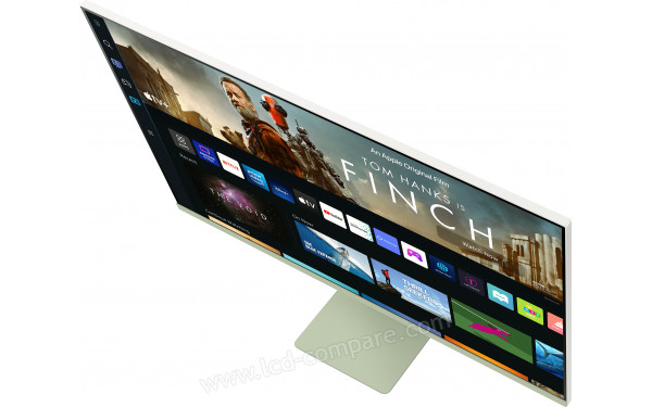 SAMSUNG S32BM80GUU - Vue en plong&eacute;e