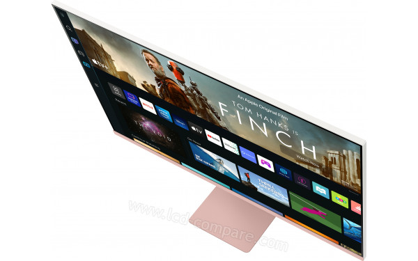 SAMSUNG S32BM80PUU - Vue en plong&eacute;e