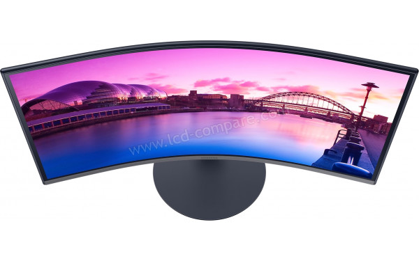 SAMSUNG S32C390EAU - Vue en plong&eacute;e