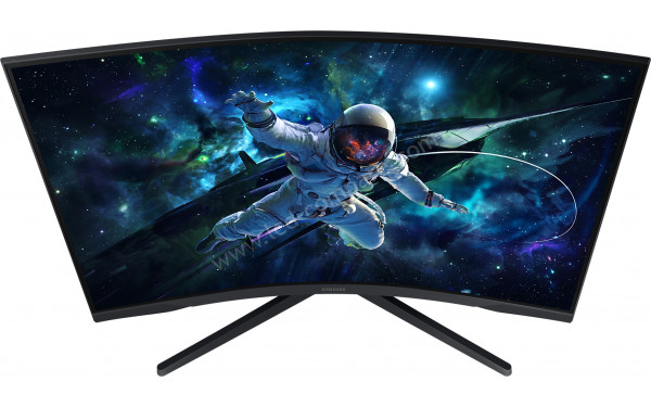 SAMSUNG S32CG554EU - Vue en plong&eacute;e