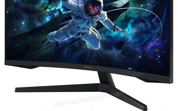 SAMSUNG S32CG554EU - Zoom sur la partie basse