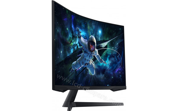 SAMSUNG S32CG554EU - Vue 3/4 gauche